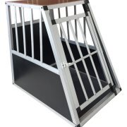 Cage de transport pour chien en aluminium S 48 x 57 x 64 cm