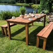 Ensemble de jardin en bois de pin FOREST