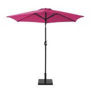 Parasol droit 2.5M framboise FLORIDE 