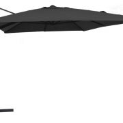 Parasol déporté 3X4M gris ardoise ROI 