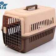 Caisse de transport pour chien en PVC - TRAVEL Marron - Taille XL