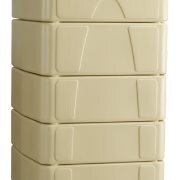 Récupérateur eau mural beige 650 litres + raccord chéneau inclus