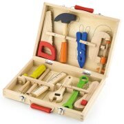 Boîte à outils - 10 pièces en bois