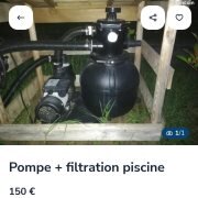Pompe +filtration 