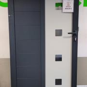 Portillon aluminium H. 1,60m NEOVISION Gris RAL 7016