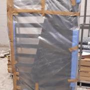 Portillon aluminium H. 1,70m IMPERIUM Gris RAL 7016