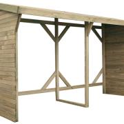 Abri bûches en bois 5 stères MONTREAL